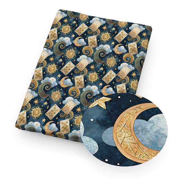 polyester cotton cat series polyester cotton fabric set (10 pcs/set)