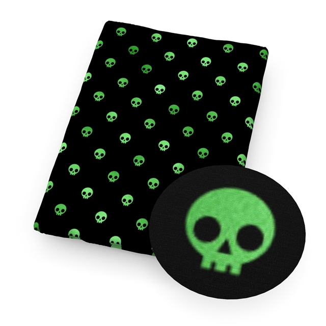 polyester cotton halloween series polyester cotton fabric set (4 pcs/set) polyester cotton fabric,50*45cm(19.7*17.7