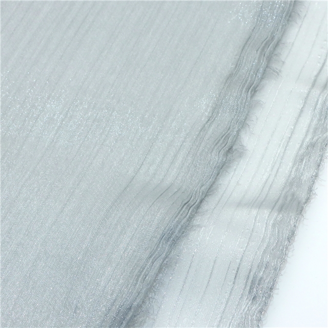 plain flash organza fabric
