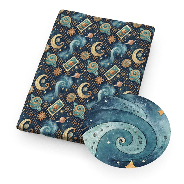 polyester cotton cat series polyester cotton fabric set (10 pcs/set)