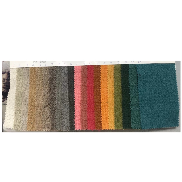 polyester solid color imitation linen fabric