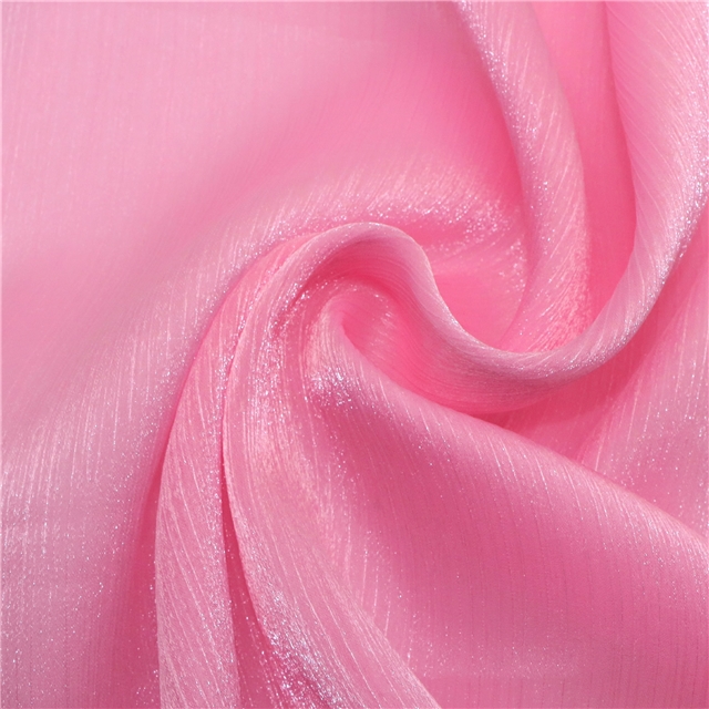 plain flash organza fabric