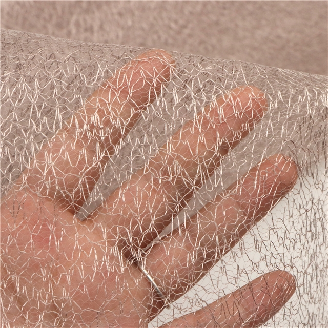 chaotic web spider web hollow mesh fabric