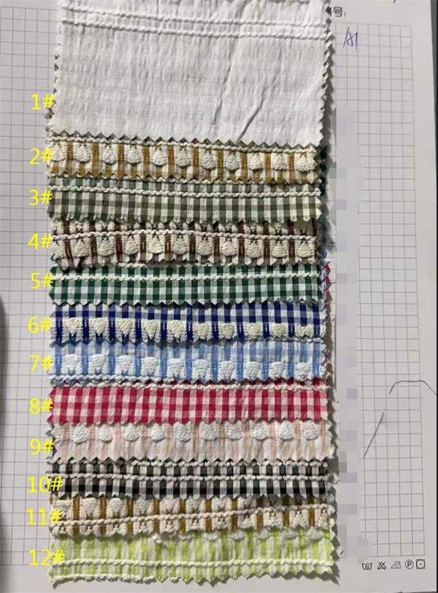 lattice embroidery fabric
