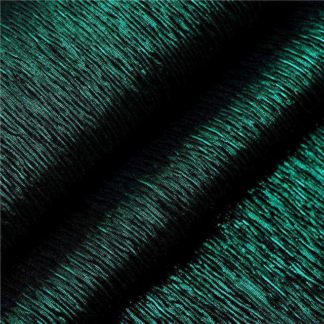 full page embossed gold pleated polyester fabric