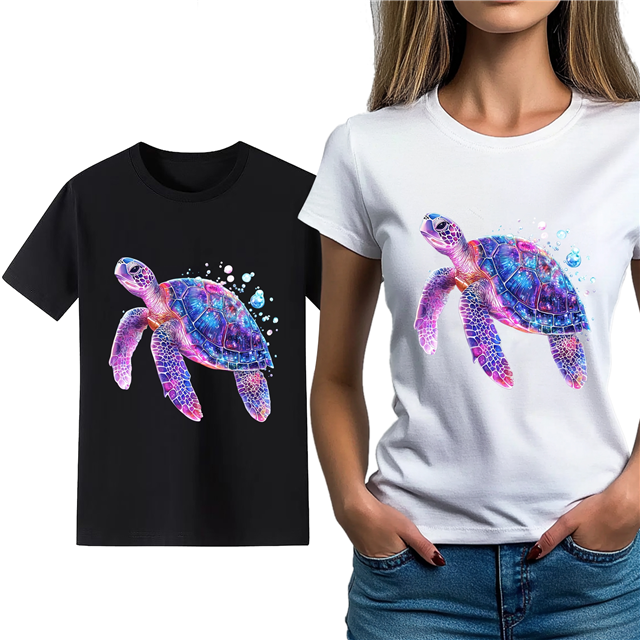 cotton Iron On Transfer Stickers and T-shirts