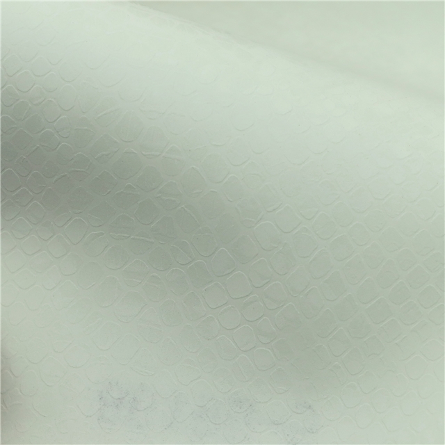 synthetic leather plain snake pattern resistant to scratching faux leather