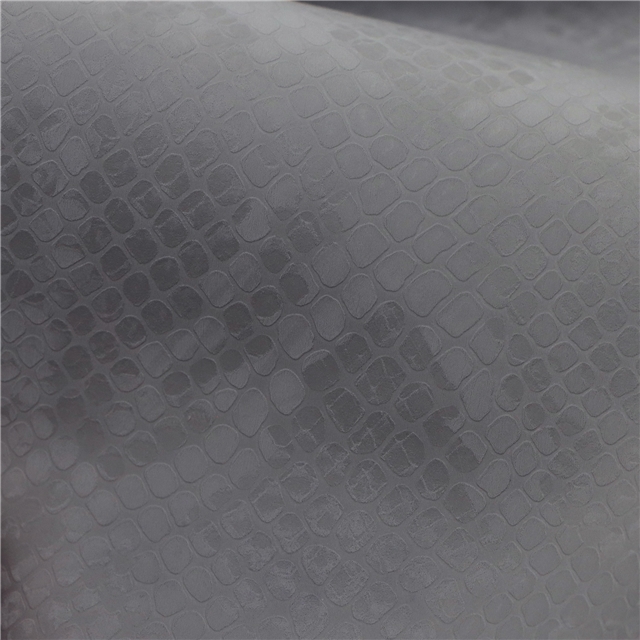 synthetic leather plain snake pattern resistant to scratching faux leather