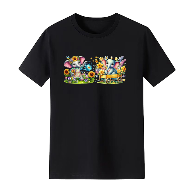 cotton Iron On Transfer Stickers and T-shirts