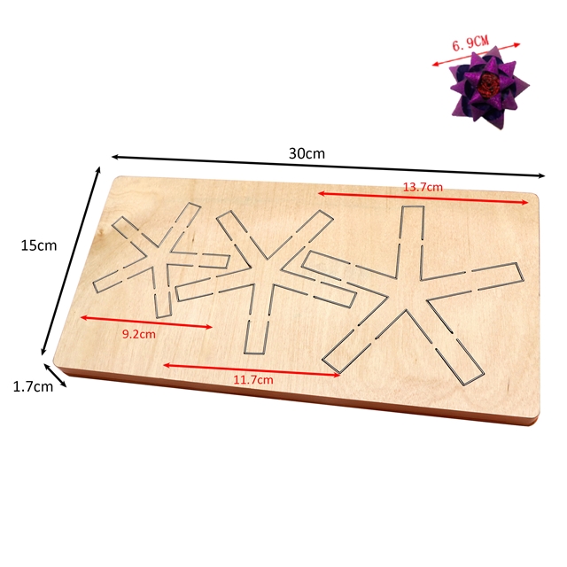 wooden flower diy wooden die cutting leather mold