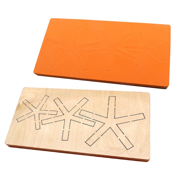 wooden flower diy wooden die cutting leather mold