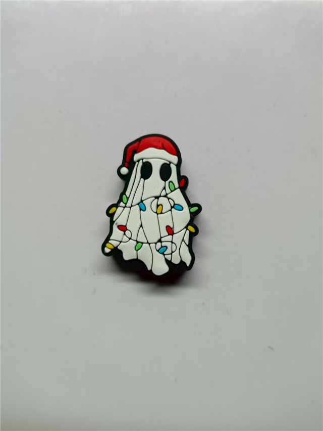 silicone halloween ghost silicone bead