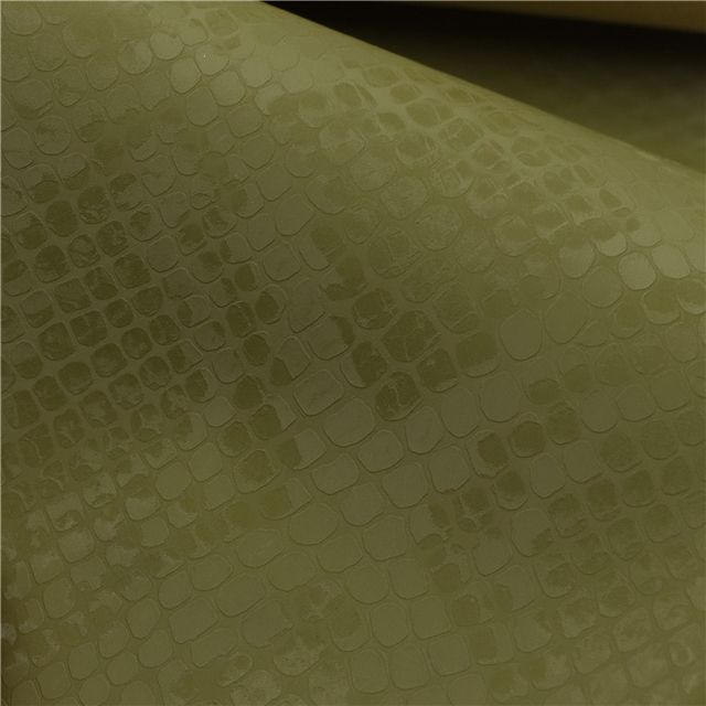 synthetic leather plain snake pattern resistant to scratching faux leather