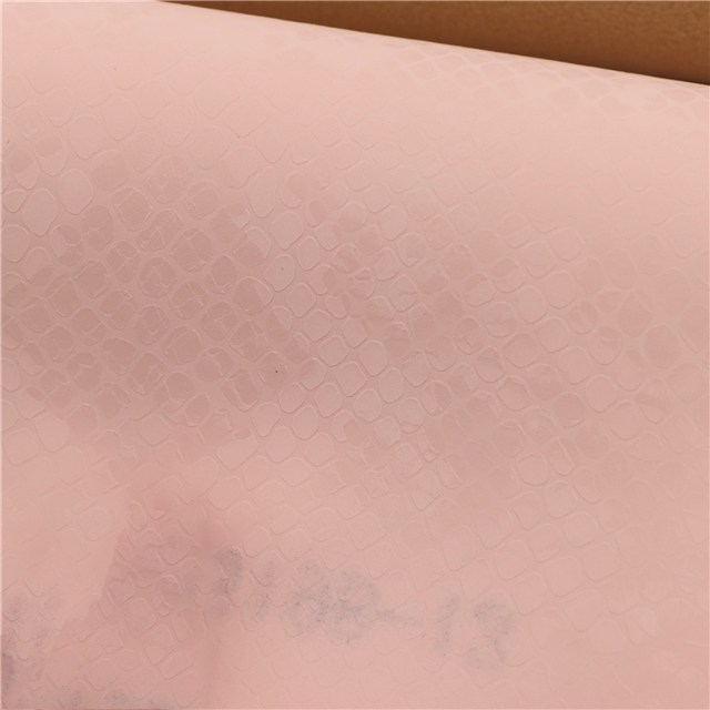 synthetic leather plain snake pattern resistant to scratching faux leather