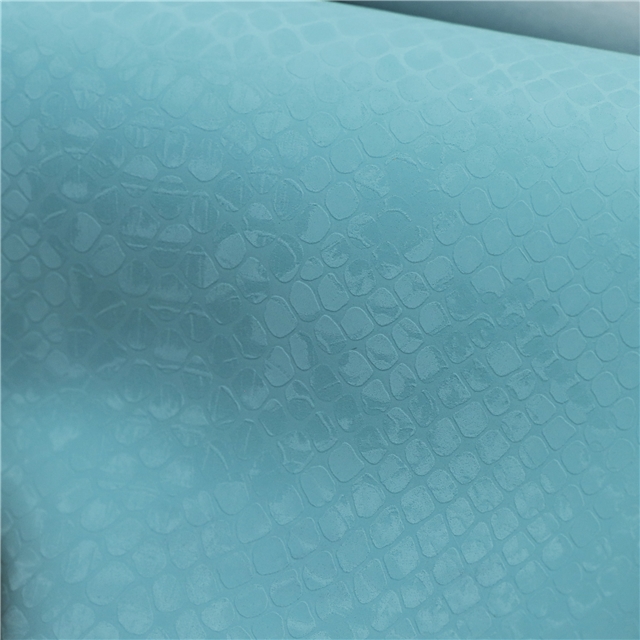 synthetic leather plain snake pattern resistant to scratching faux leather