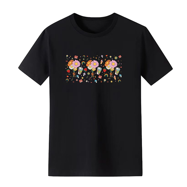 cotton Iron On Transfer Stickers and T-shirts