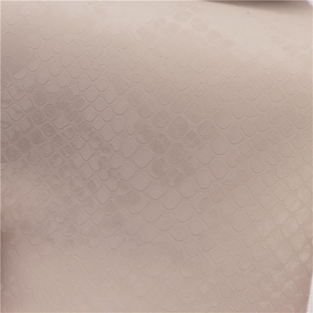 synthetic leather plain snake pattern resistant to scratching faux leather