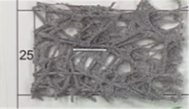plain hollow mesh jacquard mesh fabric