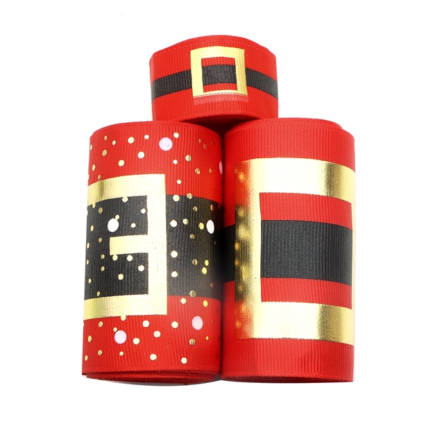 1" gold grosgrain gold ribbon