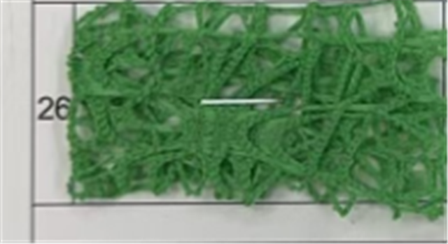plain hollow mesh jacquard mesh fabric