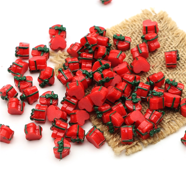 resin christmas gift micro landscape decoration