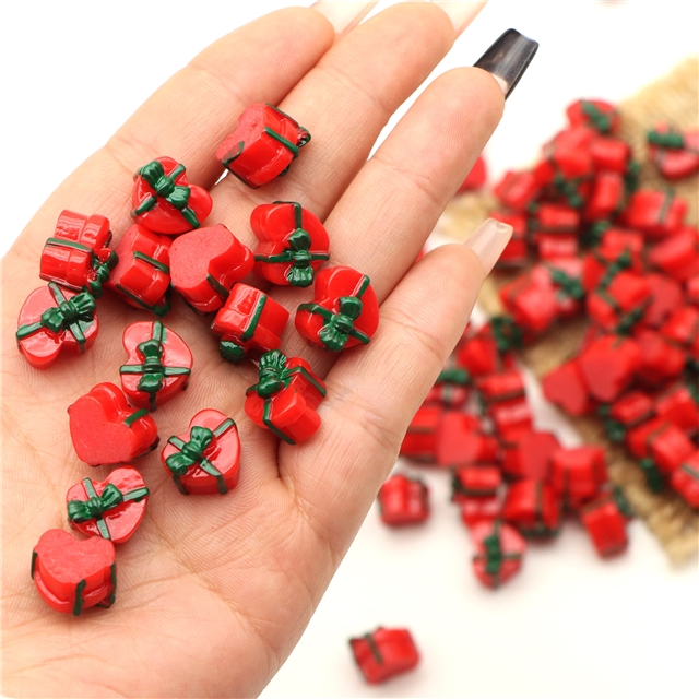 resin christmas gift micro landscape decoration