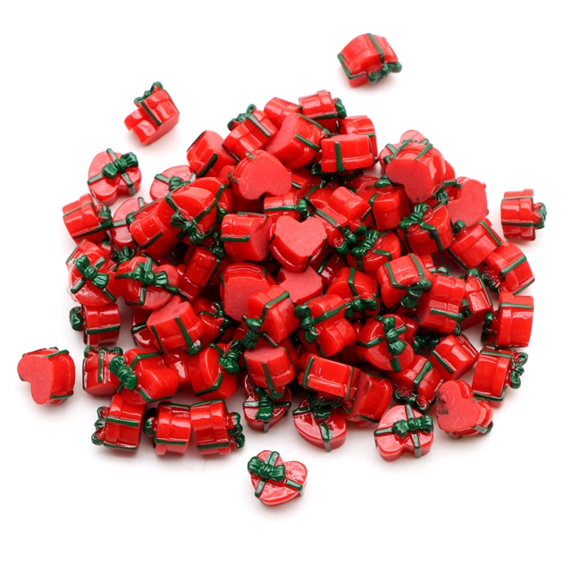 resin christmas gift micro landscape decoration