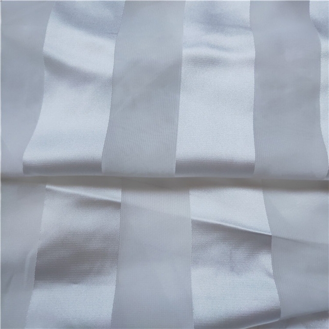 satin horizontal striped chiffon fabric