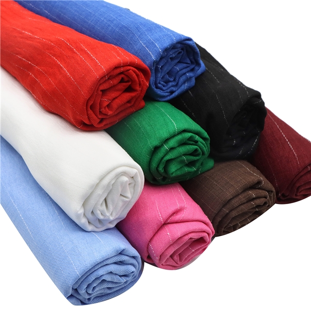 double color twill bamboo cotton fabric