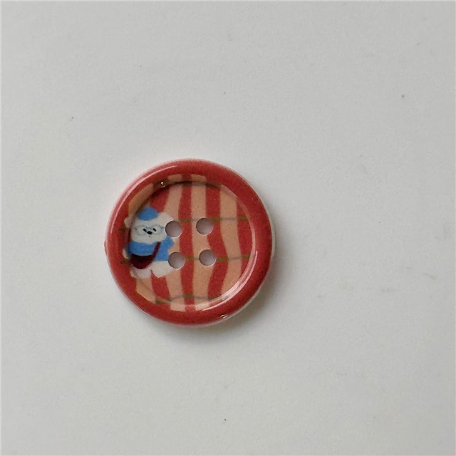 grid cartoon dog button accessories