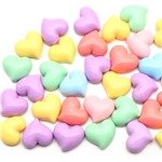 plain heart 3d resin accessories