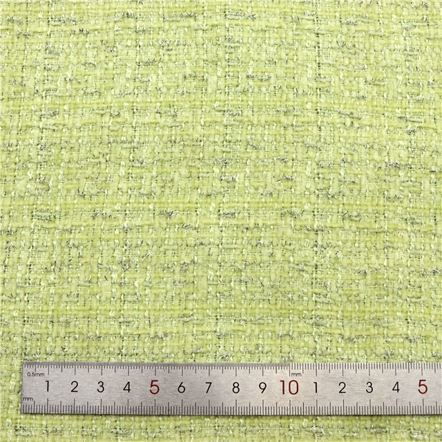 woolen bright silk woven small fragrant fabric