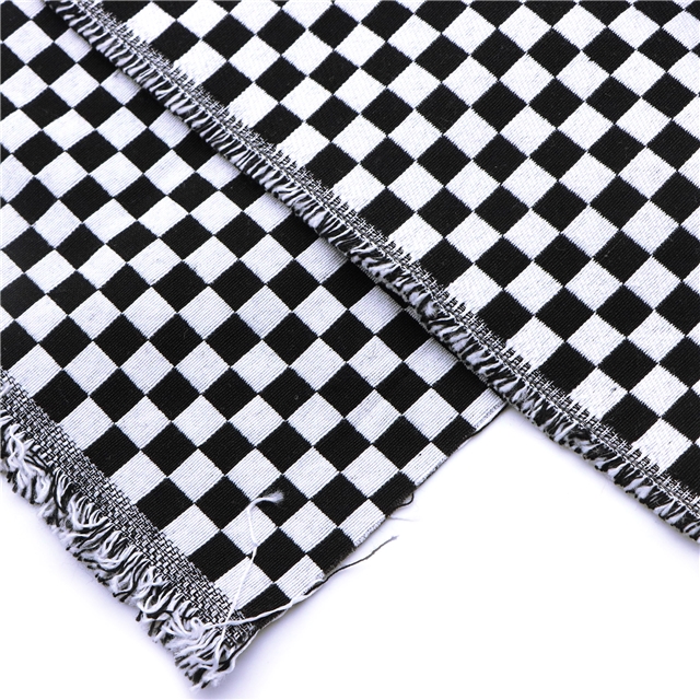 checkered jacquard fabric 1#,50*150cm(19.7*59.1