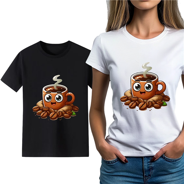 cotton Iron On Transfer Stickers and T-shirts