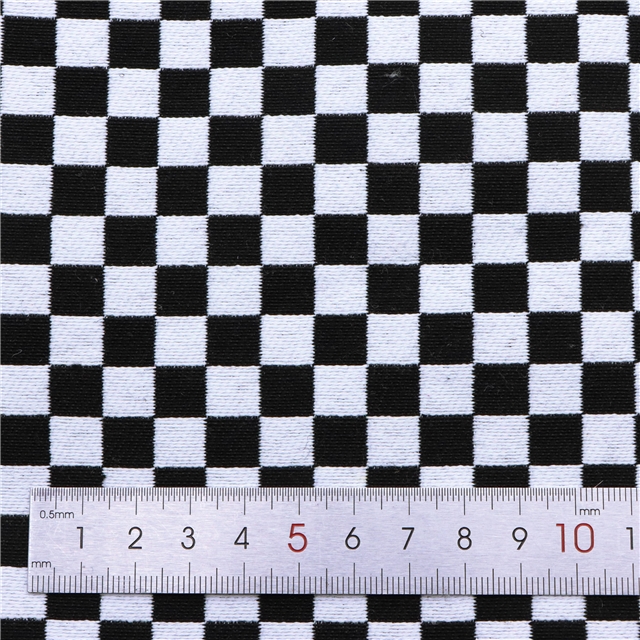 checkered jacquard fabric 1#,50*150cm(19.7*59.1
