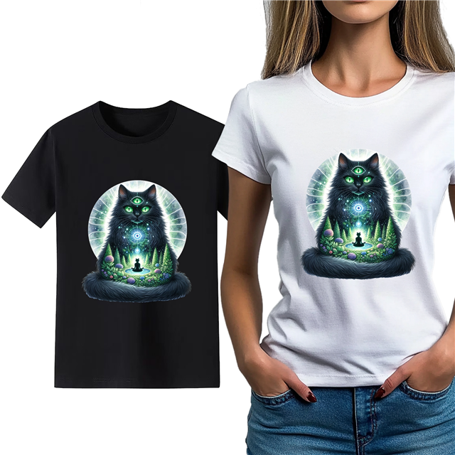 cotton Iron On Transfer Stickers and T-shirts