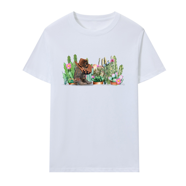 cotton Iron On Transfer Stickers and T-shirts