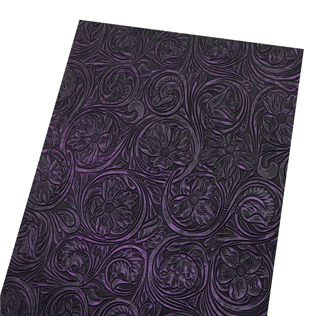 synthetic leather bump texture flower rubbing faux leather