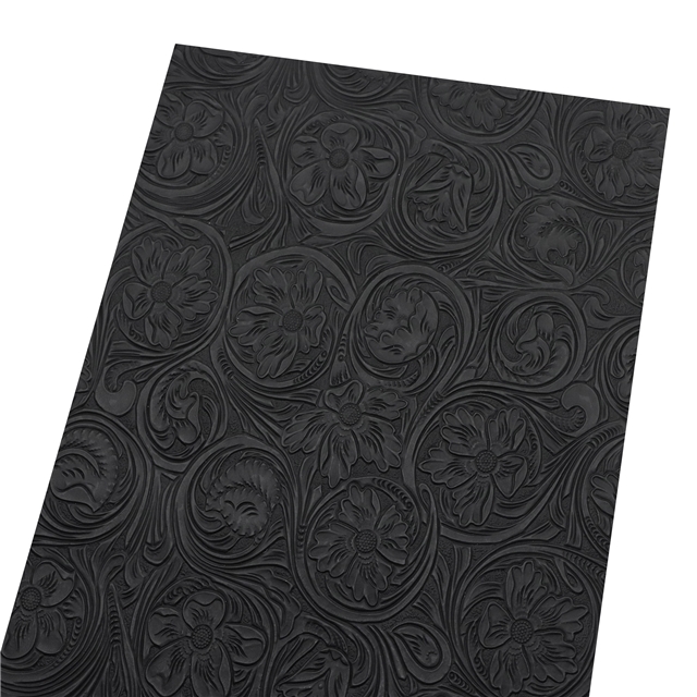 synthetic leather bump texture flower rubbing faux leather