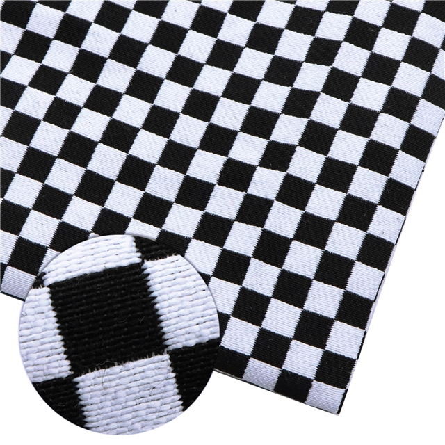 checkered jacquard fabric 1#,50*150cm(19.7*59.1
