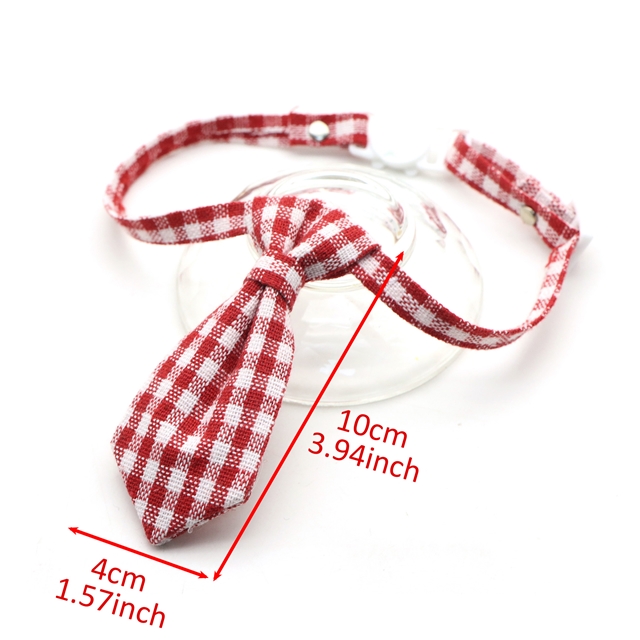 fabric adjustable pet tie collar