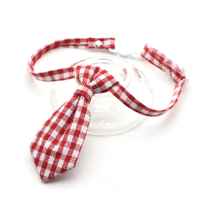 fabric adjustable pet tie collar