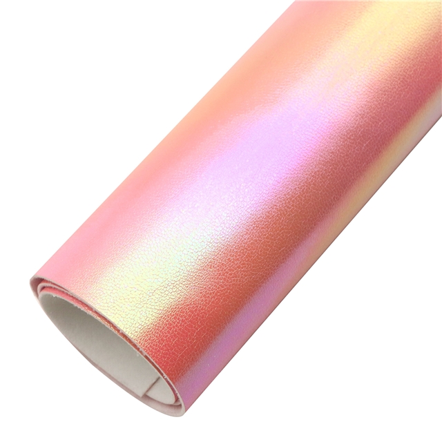 synthetic leather iridescent sheep pattern faux leather