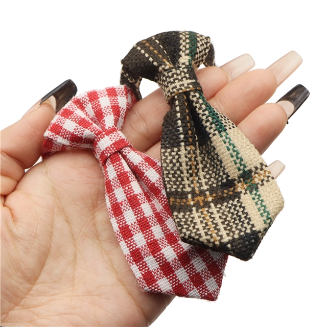 fabric adjustable pet tie collar