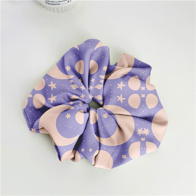 polyester cotton geometric star moon flower series polyester cotton fabric set (5 pcs/set)