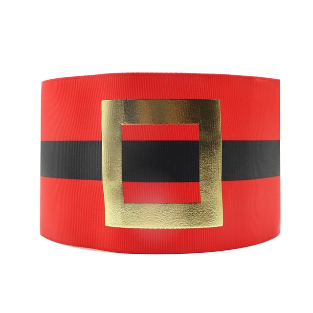 3" 75mm gold grosgrain gold ribbon