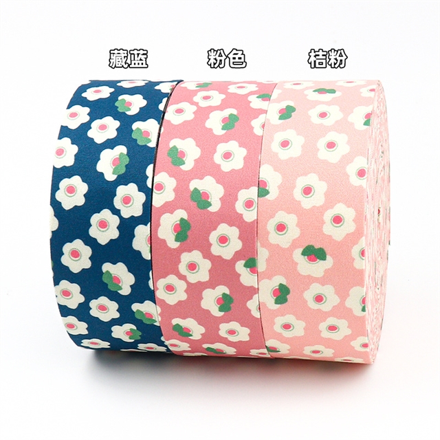 cotton flower layering cloth ribbons