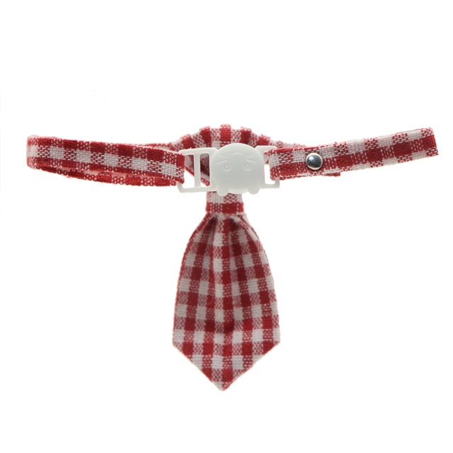 fabric adjustable pet tie collar