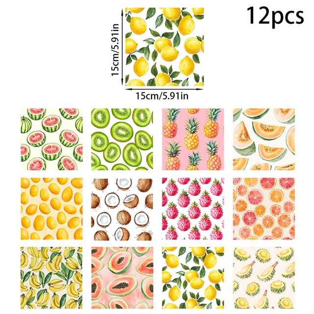 hawaii watermelon fruit series gift packaging paper set