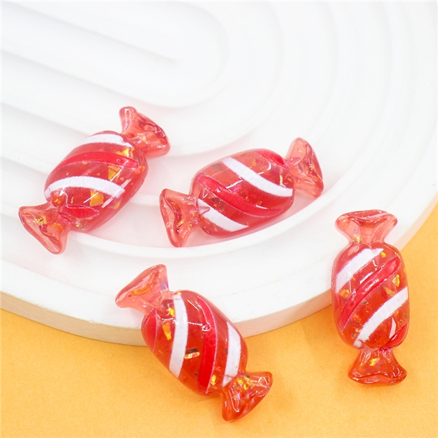 resin christmas candy 3d resin accessories